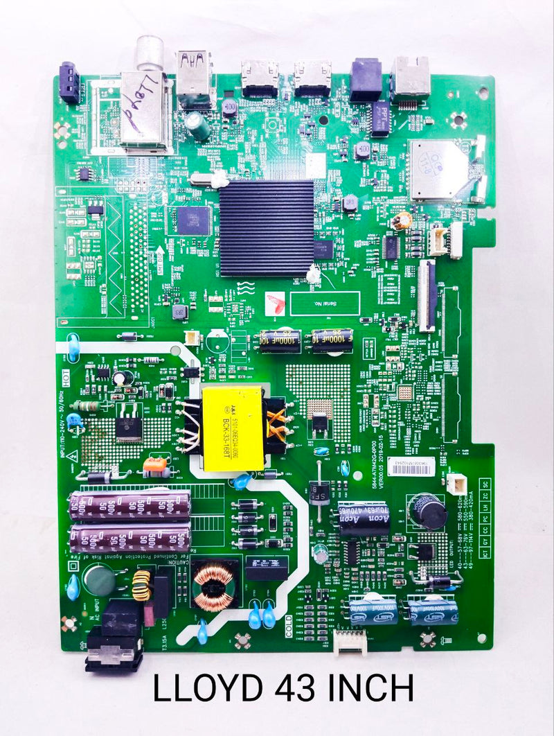 LLOYD 43 INCH SMART LED TV MOTHERBOARD