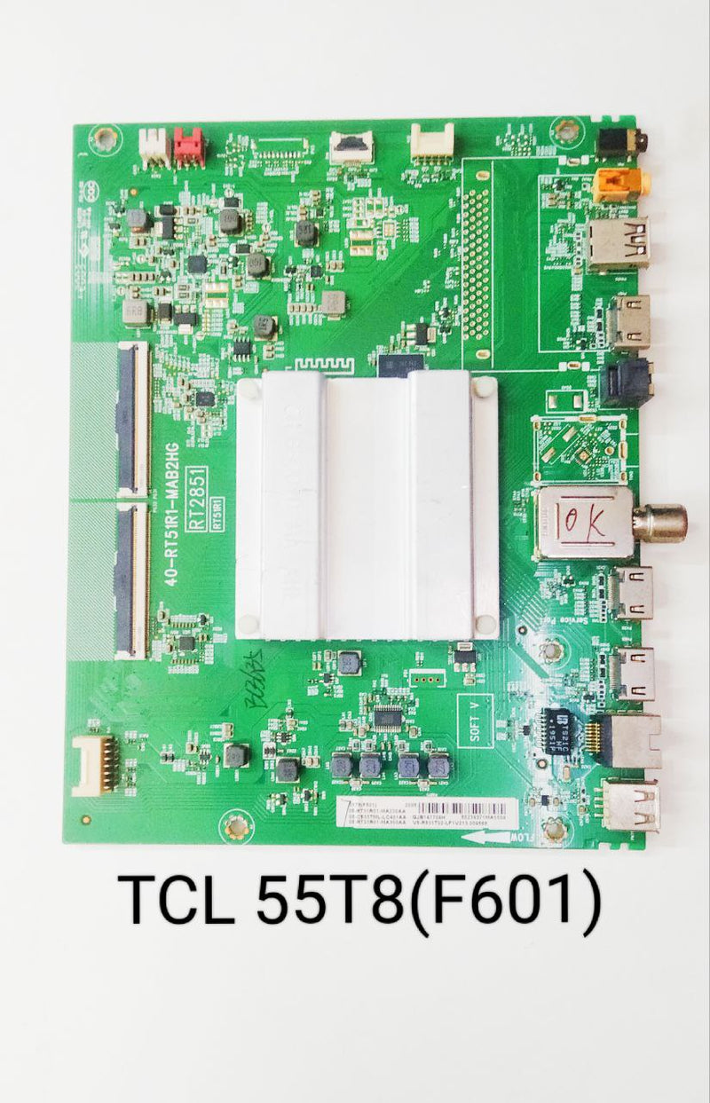 TCL 55T8(F601) SMART 55'' LED TV MOTHERBOARD