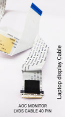 AOC MONITOR LVDS CABLE 40 PIN. LAPTOP DISPLAY CABLE
