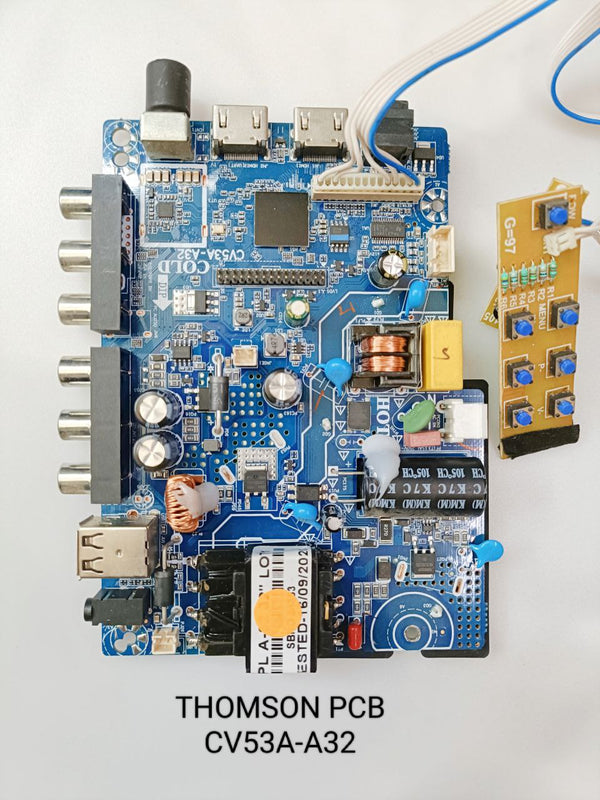 THOMSON 32 INCH LED TV MOTHERBOARD. P/N:-CV53A-A32