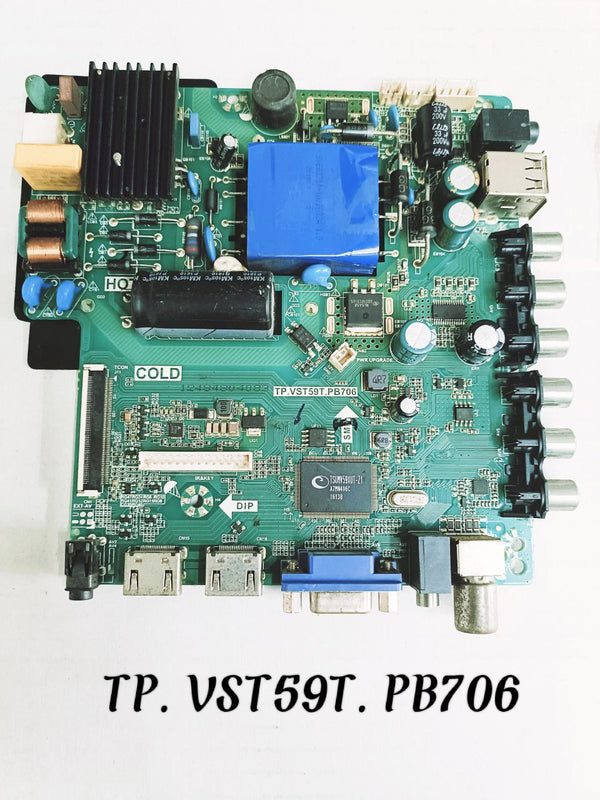 TP.VST59T.PB706 UNIVERSAL LED TV MOTHERBOARD 32 INCH