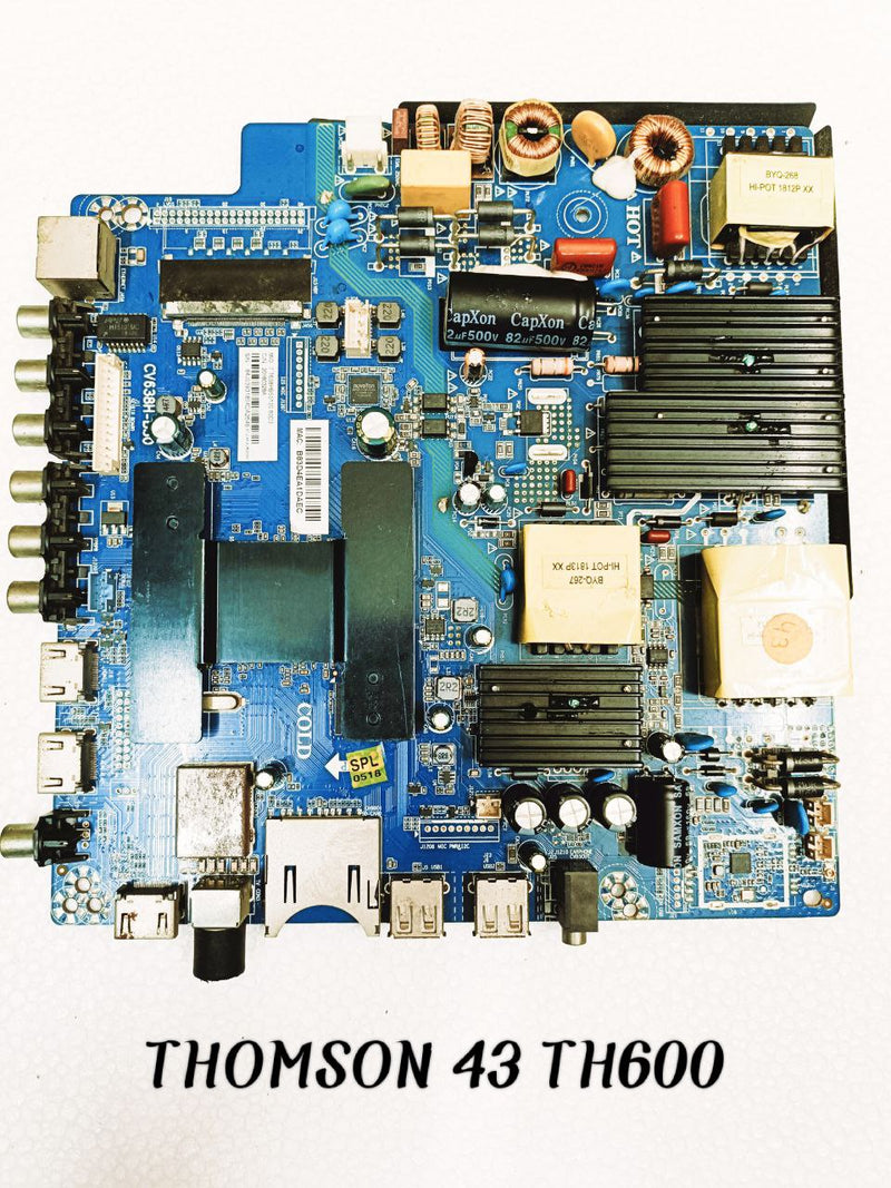 THOMSON TH600 4K SMART LED TV MOTHERBOARD 43 INCH