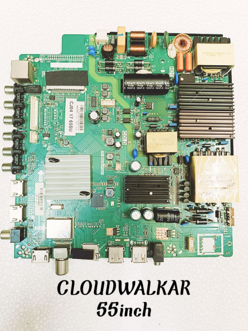 CLOUDWALKAR 55INCH SMART 4K LED TV MOTHERBOARD