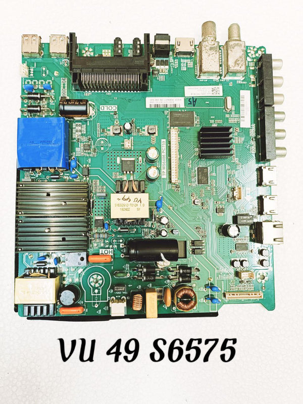 VU S6575 SMART LED TV MOTHERBOARD 49 INCH