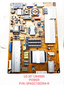 LG 32'' LW4500 POWER SUPPLY. P/N:-3PAGC10039A-R