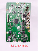 LG 24LH480A LED TV MOTHERBOARD