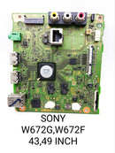 SONY W672G W672F W622F(43,49) INCH SMART LED TV MOTHER BOARD