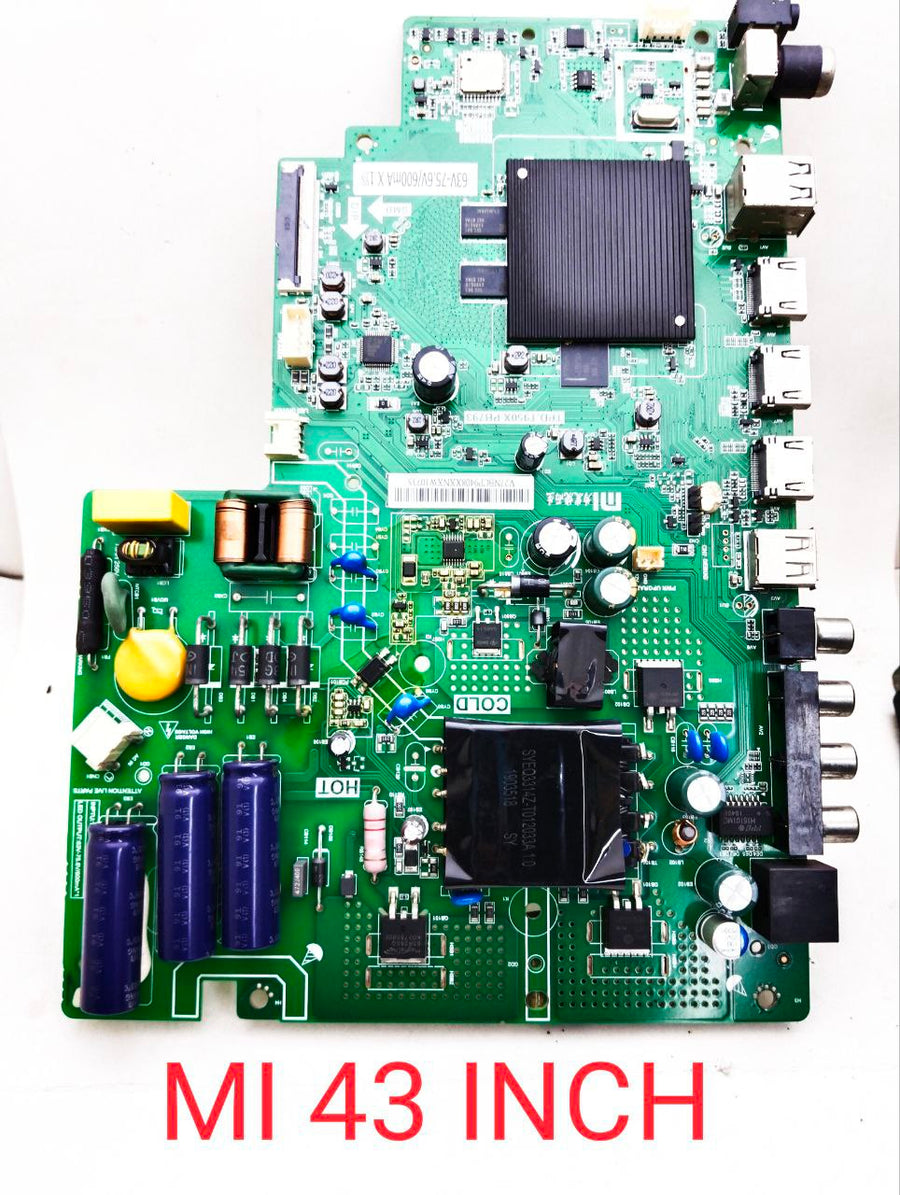 MI TPD T950X PB793 43 INCH DOUBLE RAM SMART LED TV MOTHERBOARD