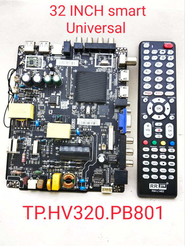 UNIVERSAL 32 INCH SMART MOTHERBOARD. TP.HV320.PB801