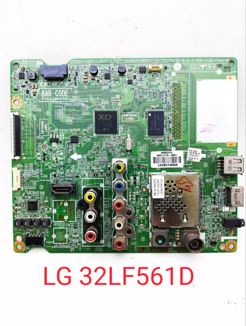 LG 32LF561D MOTHERBOARD. 32'' LED TV MAIN BOARD