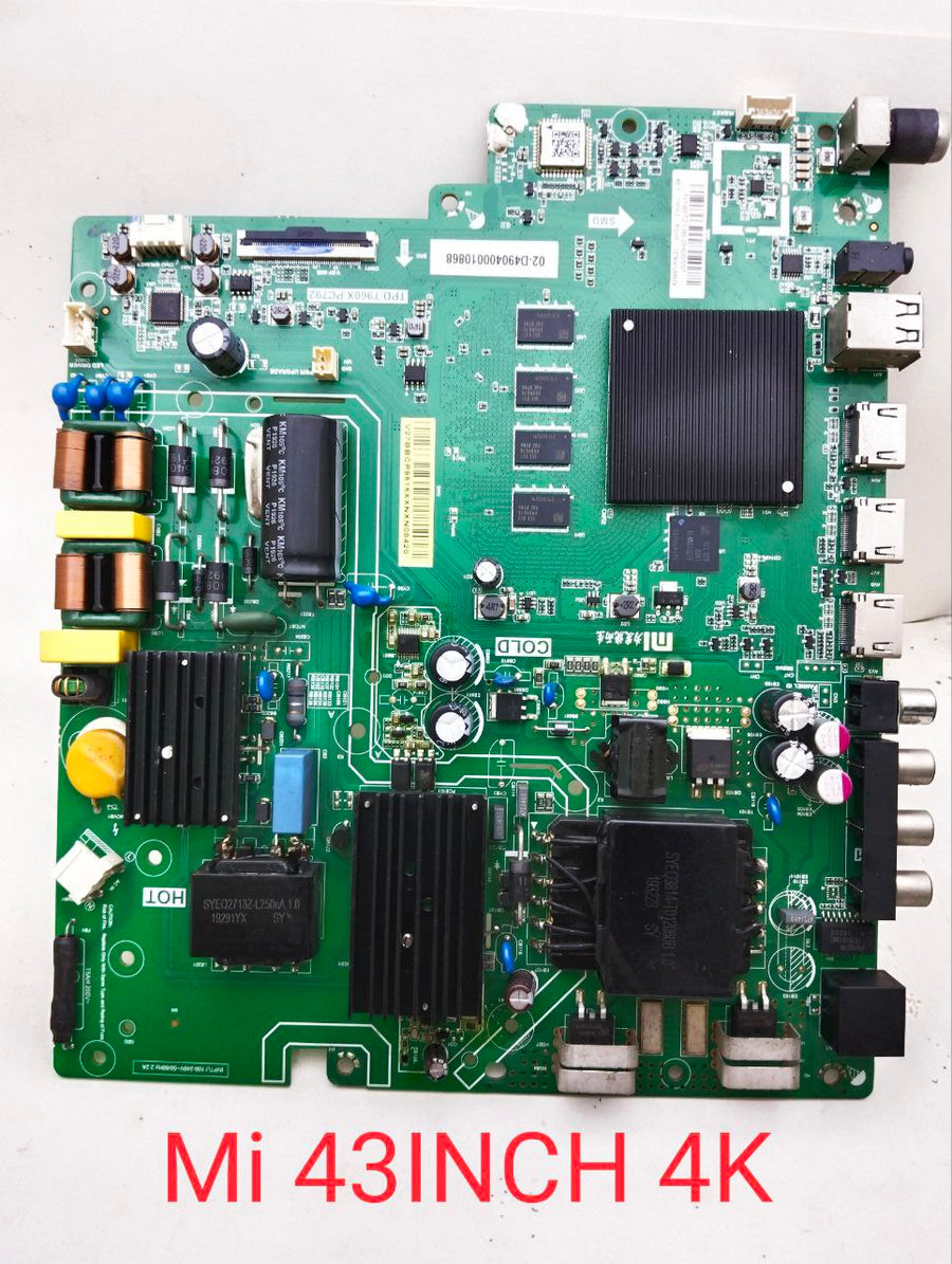 MI TPD T960X PC792 43 INCH 4K LED TV MOTHERBOARD