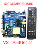 UNIVERSAL 42'' LED TV COMBO BOARD VS.TP53U61.2 MOTHERBOARD