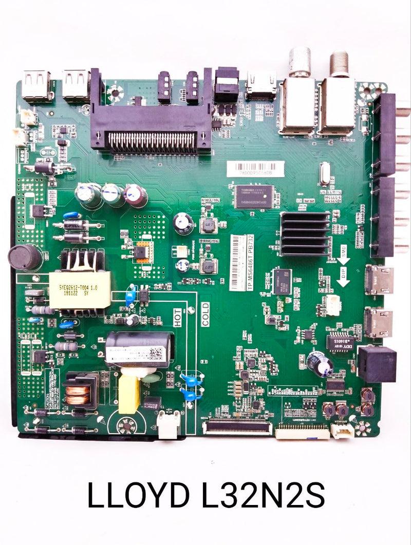 LLOYD L32N2S SMART LED TV MOTHERBOARD. LLOYD 32 Inch