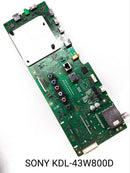 SONY KDL-43W800D SMART LED TV MOTHERBOARD. SONY 43 Inch