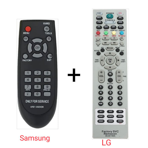 SAMSUNG /LG SERVICE COMBO REMOTE