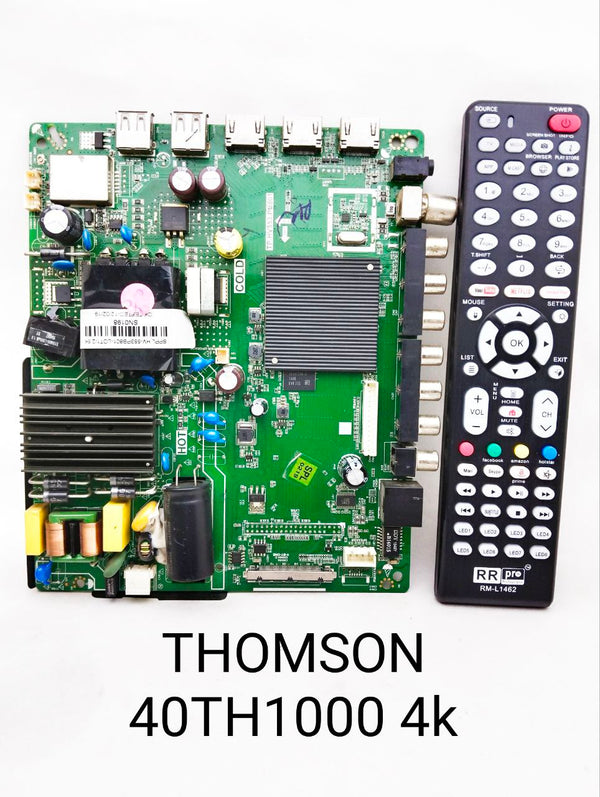 THOMSON 40TH1000 4K SMART LED TV MOTHERBOARD. THOMSON 40 INCH
