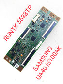SAMSUNG 40'' T-CON BOARD. RUNTK -5538TP. MODEL- UA40J5100AK