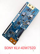 SONY KLV-43W752D LED TV T-CON BOARD. PART NO:-T430HVN01.9