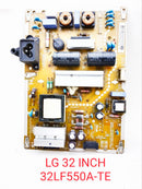 LG 32'' LED TV POWER SUPPLY. MODEL-32LF550A-TE. PART NO:-LGP32DI-15CH1
