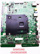 SMSUNG 43'' UA43KU6000K SMART LED TV MOTHERBOARD
