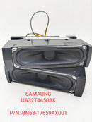 SAMSUNG UA32T4450AK LED TV SPEAKER. P/N:-BN63-17659AX001 (1pair)