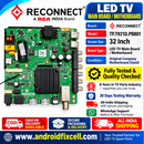 RECONNECT 32 INCH TP.T921D.PB801 LED TV Main Board / Motherboard