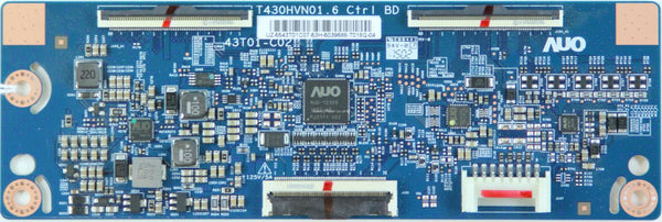 Samsung T-CON BOARD UE43J5500AK & UA43J5570AU - T-Con - 55.43T01.C07 - 43T01-C02 - T430HVN01.6 Ctrl BD