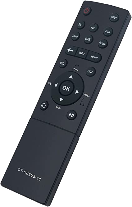 TOSHIBA Remote Control for CT-RC2US-17,CT-RC2US-18