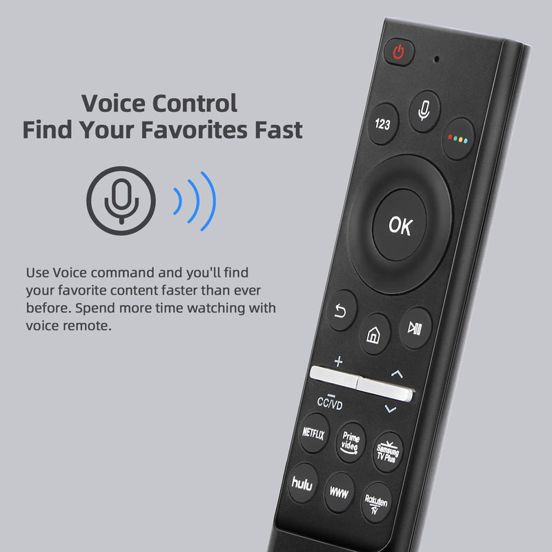 Samsung Voice Remote Control for TV LED QLED 4K 8K UHD HDR Smart TV