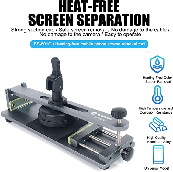 LCD Screen Separator,Heating Free Screen Splitter - Cell Phone Screen Separation Fixture Repair Tool,