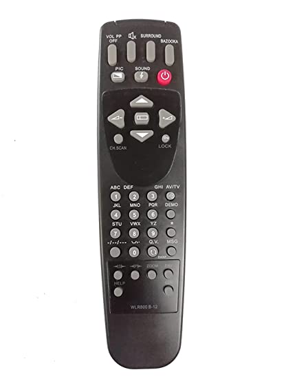 VIDEOCON TV Remote Control  WLR800 B-12