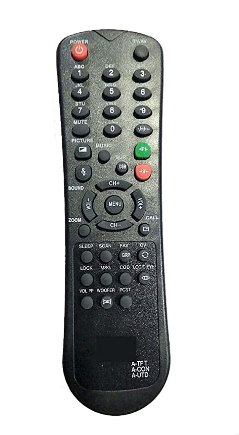 AKAI A-CONTFT\UTD (3 in 1) Crt Tv Remote