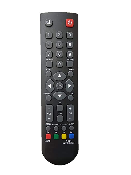 AKAI LED/LCD TV Remote Control No. AK201,