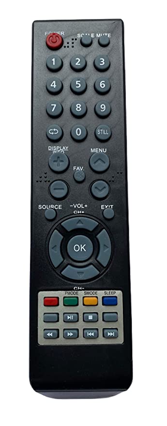 AKAI LCD/LED Remote No. AK59,  Akai LCD/LED TV Remote Control
