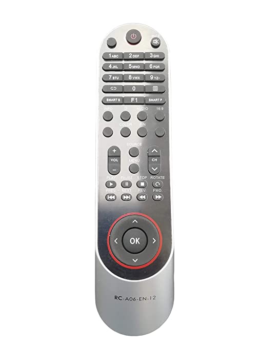 INTEX RC-A06-EN-12 4010 FHD LCD LED TV Remote Control