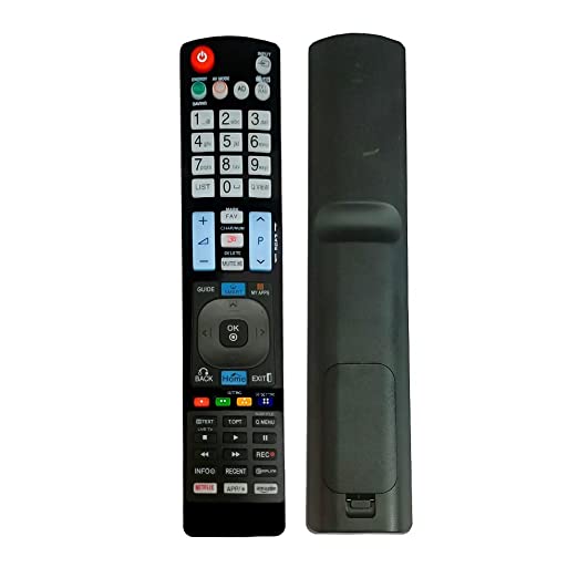 LG remote control and replacement of Original 3D magic smart tv remote, Universal remote for any LCD LED UHD 4K Android LG Television with NETFLIX Prime Video 3D Hotkeys.