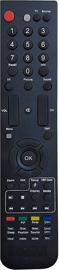 LLOYD LCD/LCD TV Remote Control No. -0317 - Please Match The Image with Your Old Remote