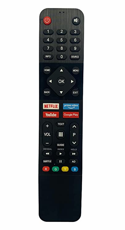 Thomson Remote with Netflix Function (No Voice Command), LCD/LED Smart TV Remote Control