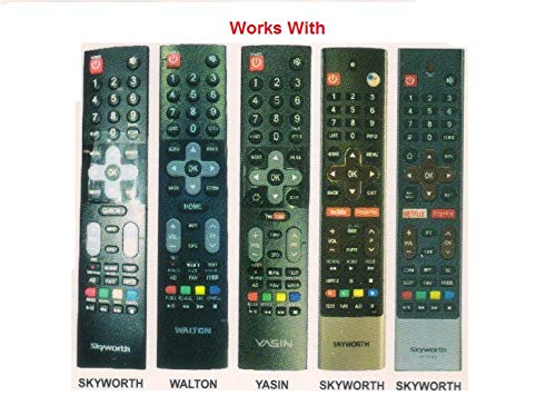 SKYWORTH RM-L1592 LED LCD Smart TV Remote Control for Function Netflix YouTube