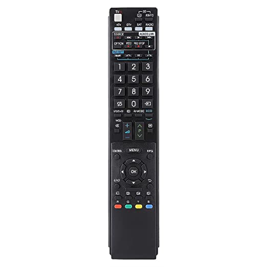 SHARP TV Remote Control, Smart for LED/LCD/HD/3D