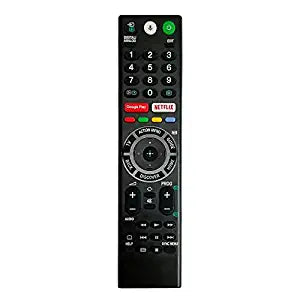 SONY 4K Smart TV Remote Bluetooth Voice Command for LED UHD OLED QLED Android Bravia  Control Replacement of Original RMF-TX200P RMF-TX200U RMF-TX200E RMF-TX300A Models Remote