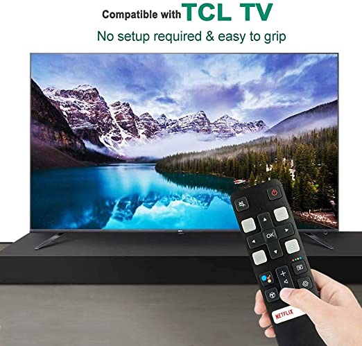 TCL & Iffalcon Smart TV Remote RC802V (Without Voice Function/Google Assistant and Non-Bluetooth remote)