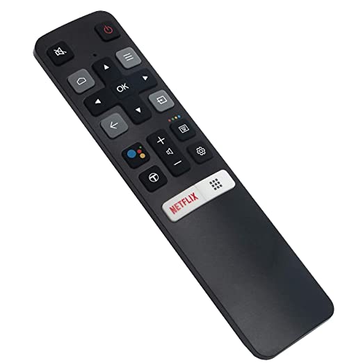 TCL & Iffalcon Smart TV Remote Control with Google assistant, Netflix & Voice command - Pairing Must!