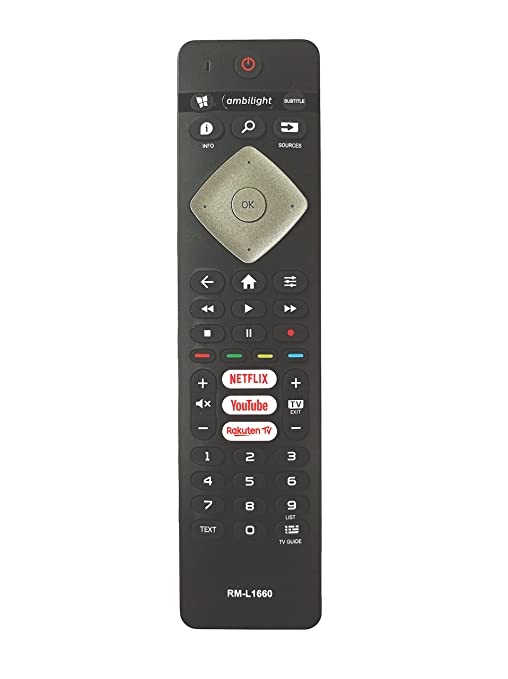 Philip Tv Remote RM-L1660 LCD LED Smart Remote Control