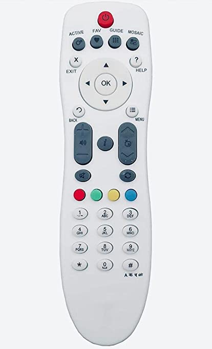 VIDEOCON D2H Set Top Box Remote Controller (RF)