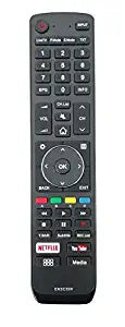 EN3C39V VU TV Remote Control with Netflix and YouTube Function  Smart LED/LCD/HD