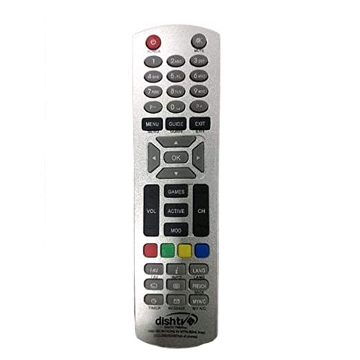 DishTv Set Top Box Remote Control (Please Match The Image with Your Old Remote)