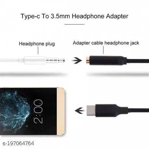 Type-C interface can be converted FOR earphone