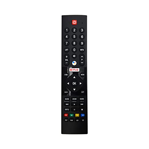 Panasonic TV Remote for GX650S GX650L GX650K HX650K HX740K GX650T GX750T Series. Remote for Panasonic tv with Google Assistant Voice Command and Netflix hot Key. Pairing Must!