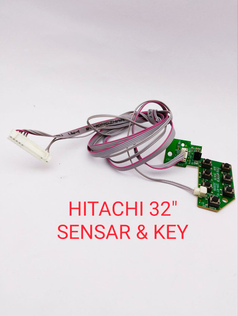 HITACHI 32'' LED TV SENSAR & KEY